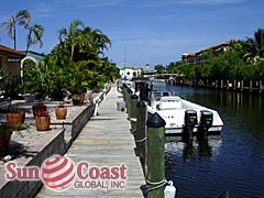 View Down the Canal From Granada Homes